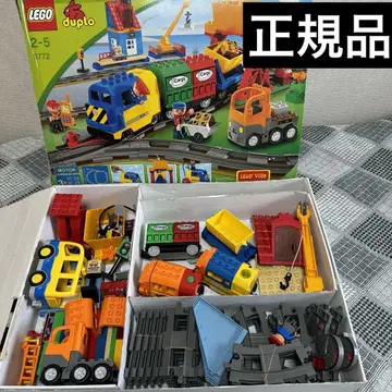 LEGO 레고 듀플로 디럭스 트레인 3772 기관차 기차 화물차 버스
