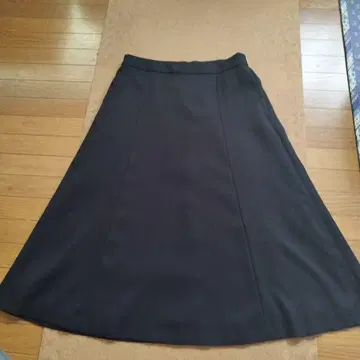 최종 새상품 키이스 사다리꼴 스커트 허리밴딩 포켓 부착