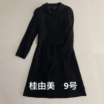 카츠라 유미 예복 블랙 포멀 9호 자켓 원피스