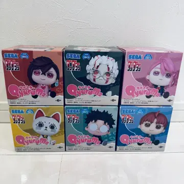 SEGA 큐룽하게 쳐다보는 포즈 다다미니 피규어 6종 세트 미사용