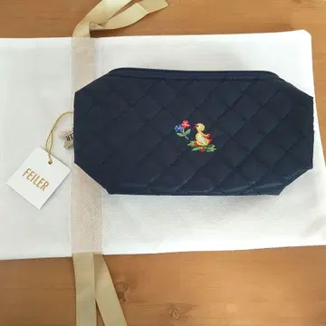 완판 FEILER [ 학교 페일러 하이디 펜 케이스 ] 오리 퀼팅 손수건