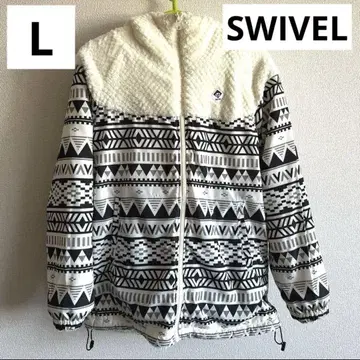 여성용 리버서블 점퍼 L 사이즈 SWIVEL