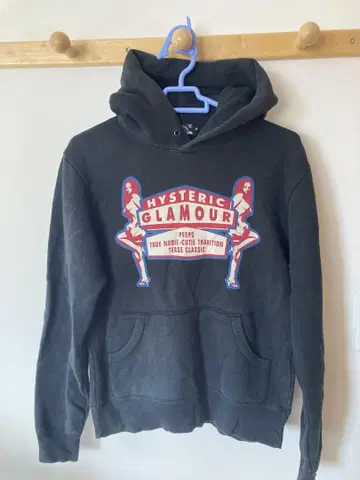 HYSTERIC GLAMOUR 블랙 후드티