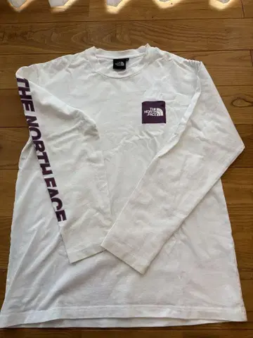 THE NORTH FACE 긴팔 티셔츠 L 화이트