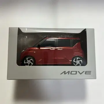 새상품 신형 MOVE 빨간색 미니카 박스형