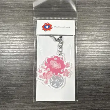 오사카 만박 미야쿠미야쿠 벚꽃 아크릴 키링 핑크