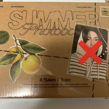 ATEEZ summer photobook 2024 CD DVD