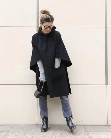Deuxieme Classe victorian 판초 코트