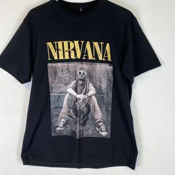 NIRVANA 그래픽T셔츠 L 사이즈 블랙