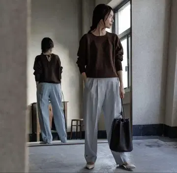 Odessa/백 벨트 팬츠 deres