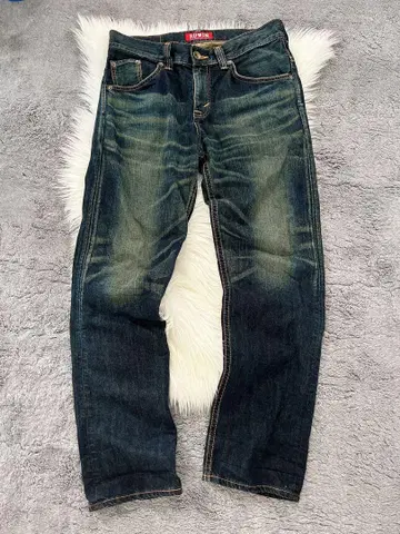 archive grunge edwin fade denim pants