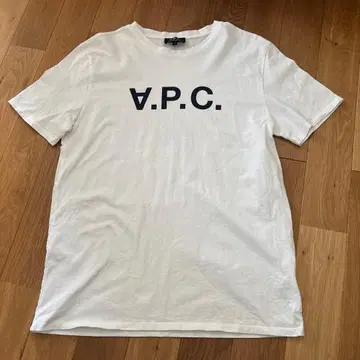 정품 A.P.C. 아페쎄 티셔츠 S 사이즈 APC 화이트