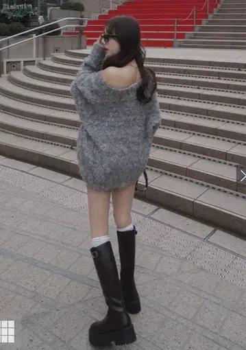 그레일 새상품 니트 셋업