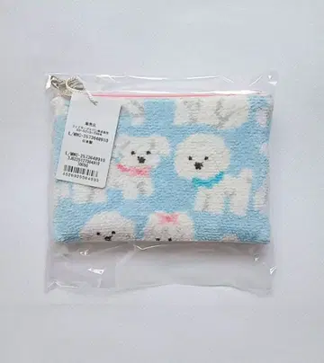 FEILER 페이러 티슈 파우치 복슬복슬 강아지 새상품 미사용 개