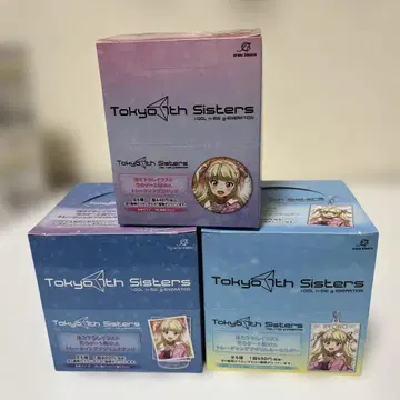 tokyo 7th sisters 아크릴 스탠드 캔뱃지 겨울 데이트