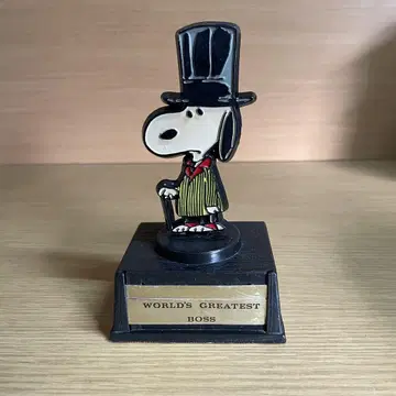 빈티지 SNOOPY 메시지 트로피 오리지널 Aviva50s