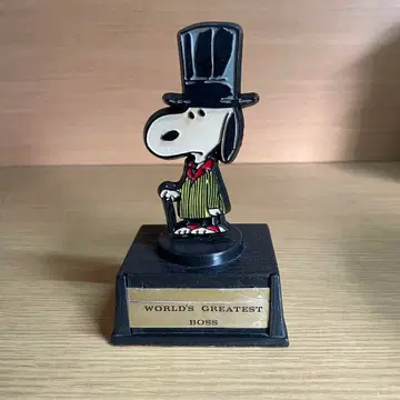 빈티지 SNOOPY 메시지 트로피 오리지널 Aviva50s