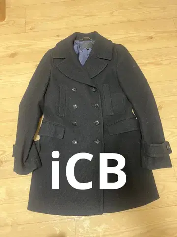 새상품급 ICB 블랙 롱 코트 블랙