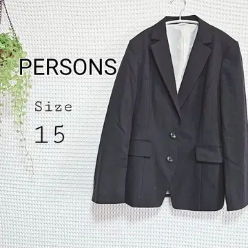 PERSONS 블랙 자켓 사이즈 15