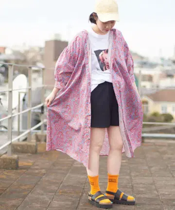 I am I in fact LIBERTY LIESL 페이즐리 원피스