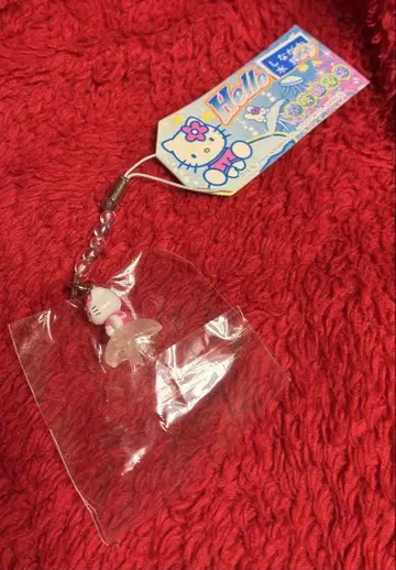 지역 한정 키티 비즈 스트랩 수족관 한정판 해파리