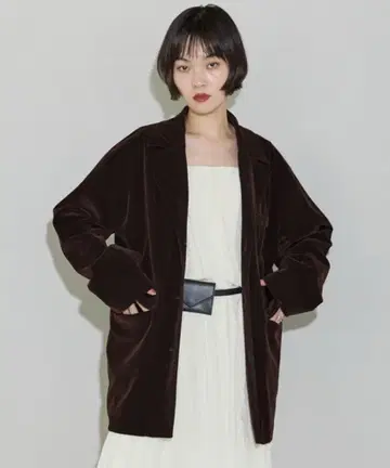 leimn 벨로아 테일러드 자켓