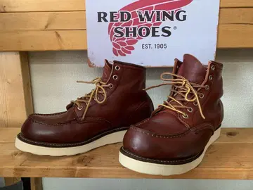 레드윙 밑창 교환 완료 사각 강아지 택 모크토 7E RED WING