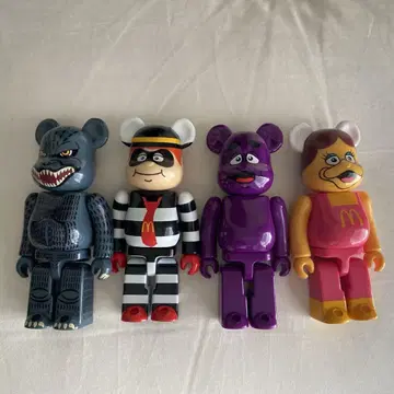 BE@RBRICK 맥도날드 베어브릭 한정판 피규어