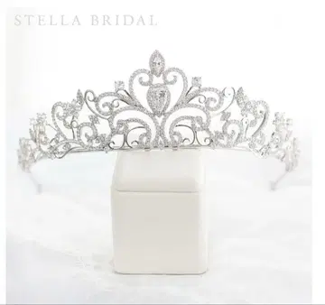 스텔라 브라이덜 웨딩 티아라 로맨틱 쉐이프 III