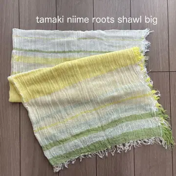 tamaki niime roots shawl big
