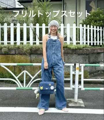 holiday BIG DENIM OVERALL 사이즈00