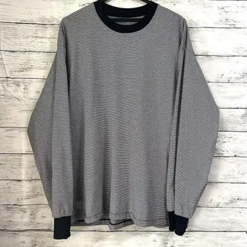 프레쉬 서비스 MICRO BORDER L/S Tee M 사이즈