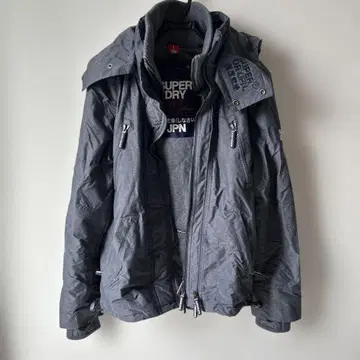 SUPERDRY 슈퍼 드라이 자켓 다크 그레이