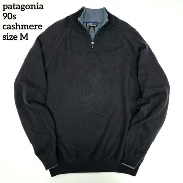파타고니아 캐시미어 스웨터 하프 지퍼 M 즉시 출하