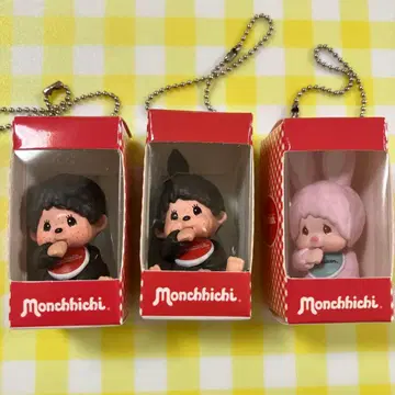 몽치치 앉은 패키지 피규어 전 3종 컴플리트