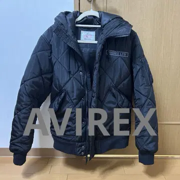 AVIREX 퀼팅 플라이트 자켓