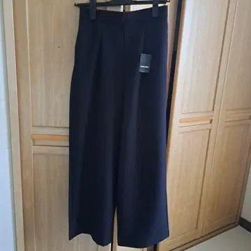 [ 새상품급 ] COMME CA MODELS 와이드 팬츠 블랙 7호