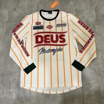 DEUS EX MACHINA 모토크로스 메쉬 긴팔 티셔츠 L