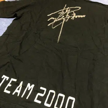 TEAM 2000 블랙 T셔츠