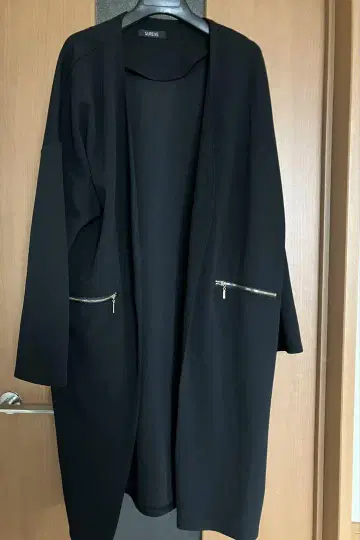 블랙 코트 M 사이즈