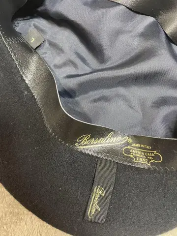 볼사리노 Borsalino 블랙 울 베레모