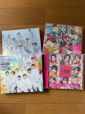 timelesz FAM CD BluRay 4 형태