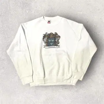 90s USA제 구제 의류 맨투맨 빈티지 화이트 Lsize