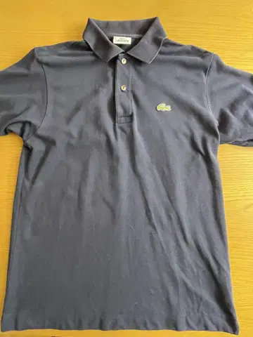 LACOSTE 네이비 피케 셔츠 사이즈 3