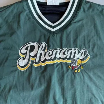 Phenoms 긴팔 나일론 자켓 다크 그린