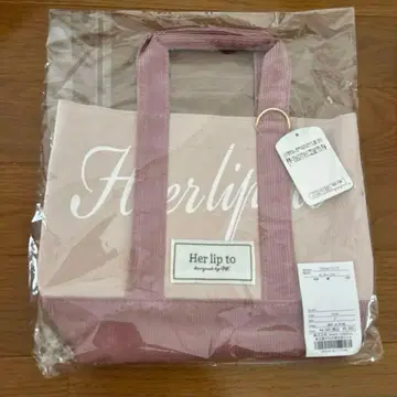 herlipto 미니 토트백 로즈