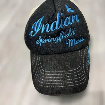 Indian Motorcycle 캡 블랙 베이지