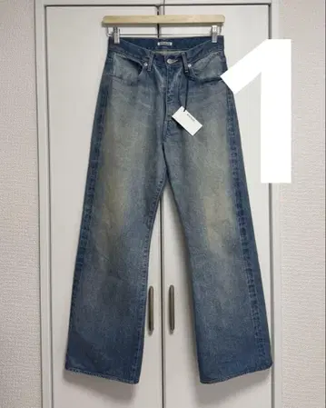 SELVEDGE FADED HEAVY DENIM PANTS