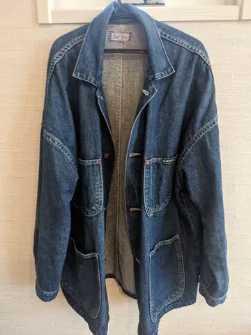 블루블루 다크 데님 오버 사이즈 자켓
