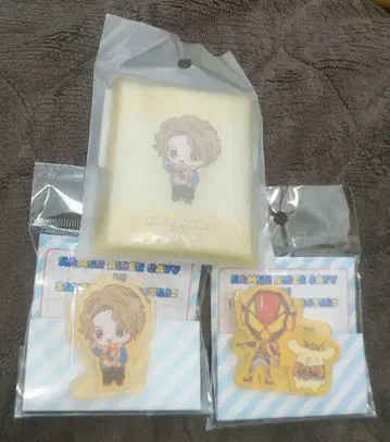 가면라이더 가브 클리어 멀티 케이스 아크릴 배지 라키아 아말가 산리오